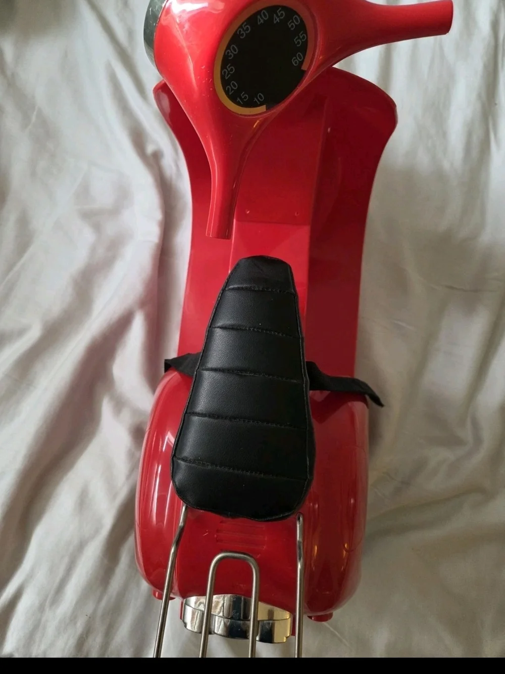 American Girl Scooter Moped Red With Red Helmet For 18